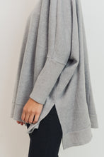 Load image into Gallery viewer, What More Can I Say Oversized Sweater Heather Gray