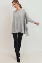 Load image into Gallery viewer, What More Can I Say Oversized Sweater Heather Gray