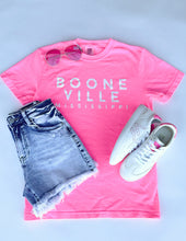 Load image into Gallery viewer, JAC&#39;s Neon Booneville SS Tee Neon Pink