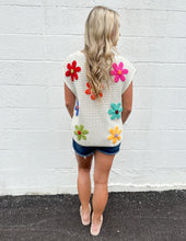 Load image into Gallery viewer, Crochet Flower Power Top