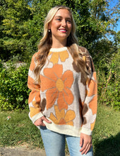Load image into Gallery viewer, Fall Florals Sweater