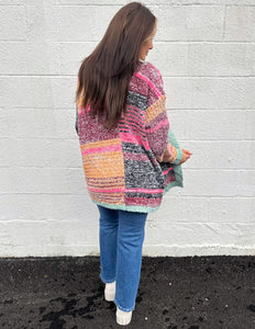 Tell Me Your Heart Oversized Cardigan