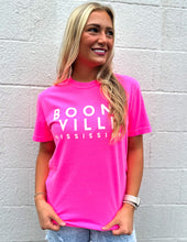 Load image into Gallery viewer, JAC&#39;s Neon Booneville SS Tee Neon Pink