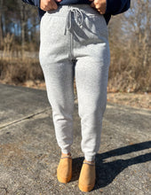 Load image into Gallery viewer, Daydreaming French Terry Sweatpants Heather Grey