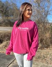 Load image into Gallery viewer, VB Corded Logo Sweatshirt Hot Pink