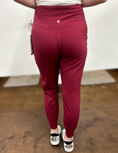 For Tonight Joggers Burgundy