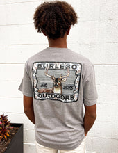 Load image into Gallery viewer, Burlebo Camo Buck Patch SS Tee
