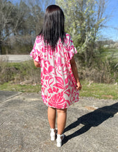 Load image into Gallery viewer, Loving Embrace Button Down Dress Pink