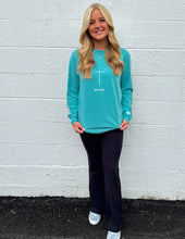 Load image into Gallery viewer, The Addyson Nicole Company Set Free LS Tee Seafoam
