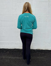 Load image into Gallery viewer, The Addyson Nicole Company Set Free LS Tee Seafoam