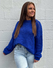 Load image into Gallery viewer, Good to Me Sweater Royal Blue