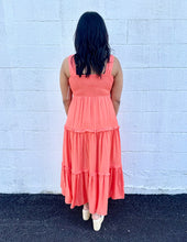 Load image into Gallery viewer, What I See In You Midi Dress Tangerine