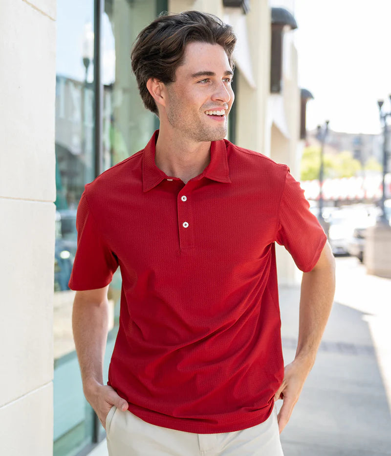 red polo dress shirt Eight-X | Designer Dress Shirts