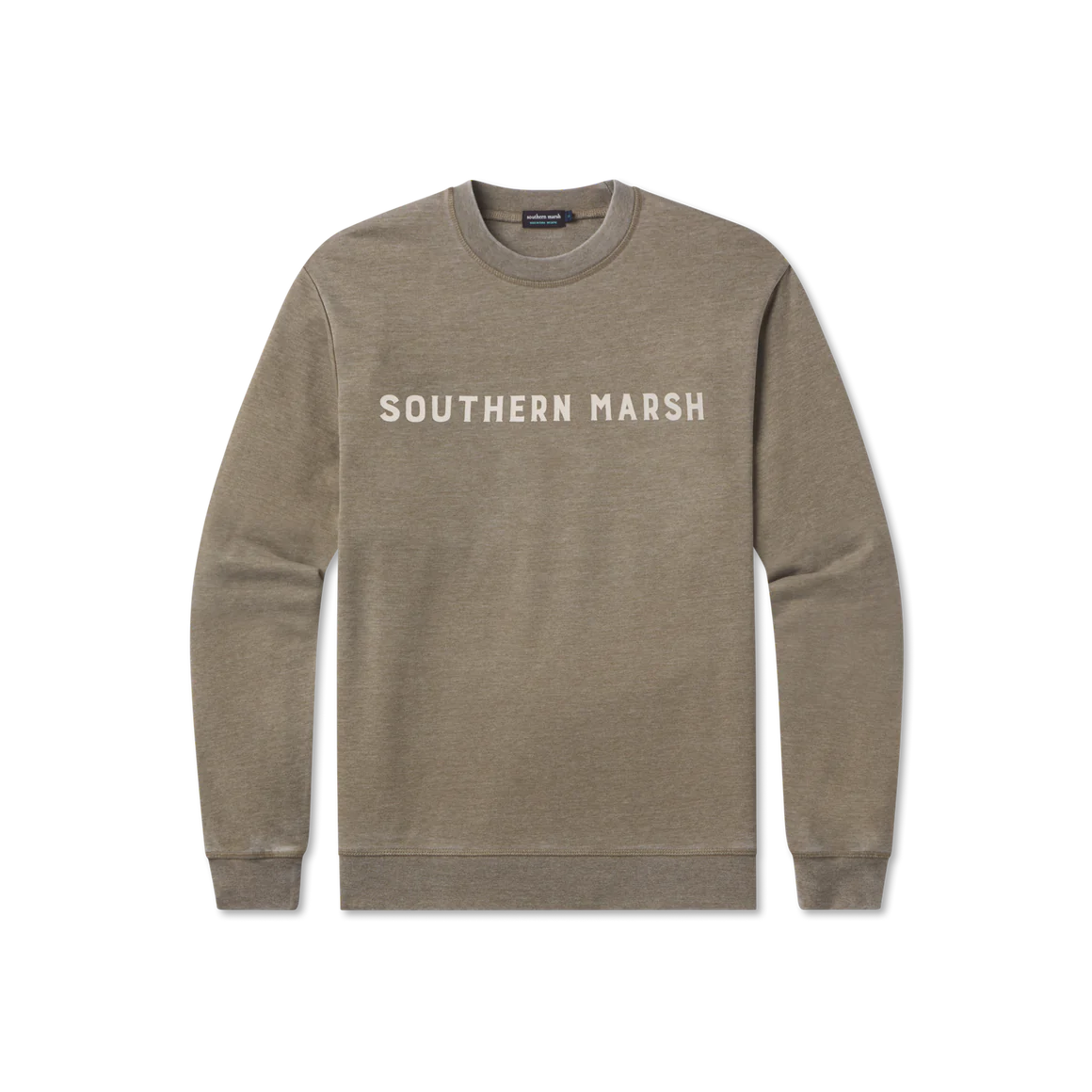 Southern Marsh Hatteras SEAWASH Sweatshirt Dark Olive