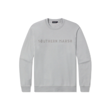 Load image into Gallery viewer, Southern Marsh Hatteras SEAWASH Sweatshirt Light Gray