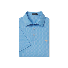 Load image into Gallery viewer, Southern Marsh Flyline Performance Polo Navy Fan Shell