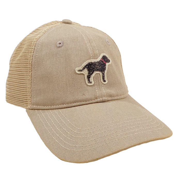 Southern Fried Cotton Cheetah Hound Hat
