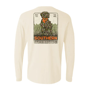 Southern Fried Cotton Old School Camo Cleo LS Tee