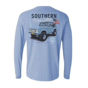 Southern Fried Cotton Freedom Ride LS Tee