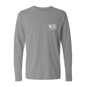 Southern Fried Cotton Let's Go Hunting LS Tee