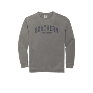 Southern Fried Cotton Southern Tall Arch Crew Granite