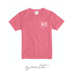Southern Fried Cotton Youth Go With The Flow SS Tee