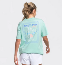 Load image into Gallery viewer, Southern Shirt Women&#39;s Touch of Spritz SS Tee Beach Glass