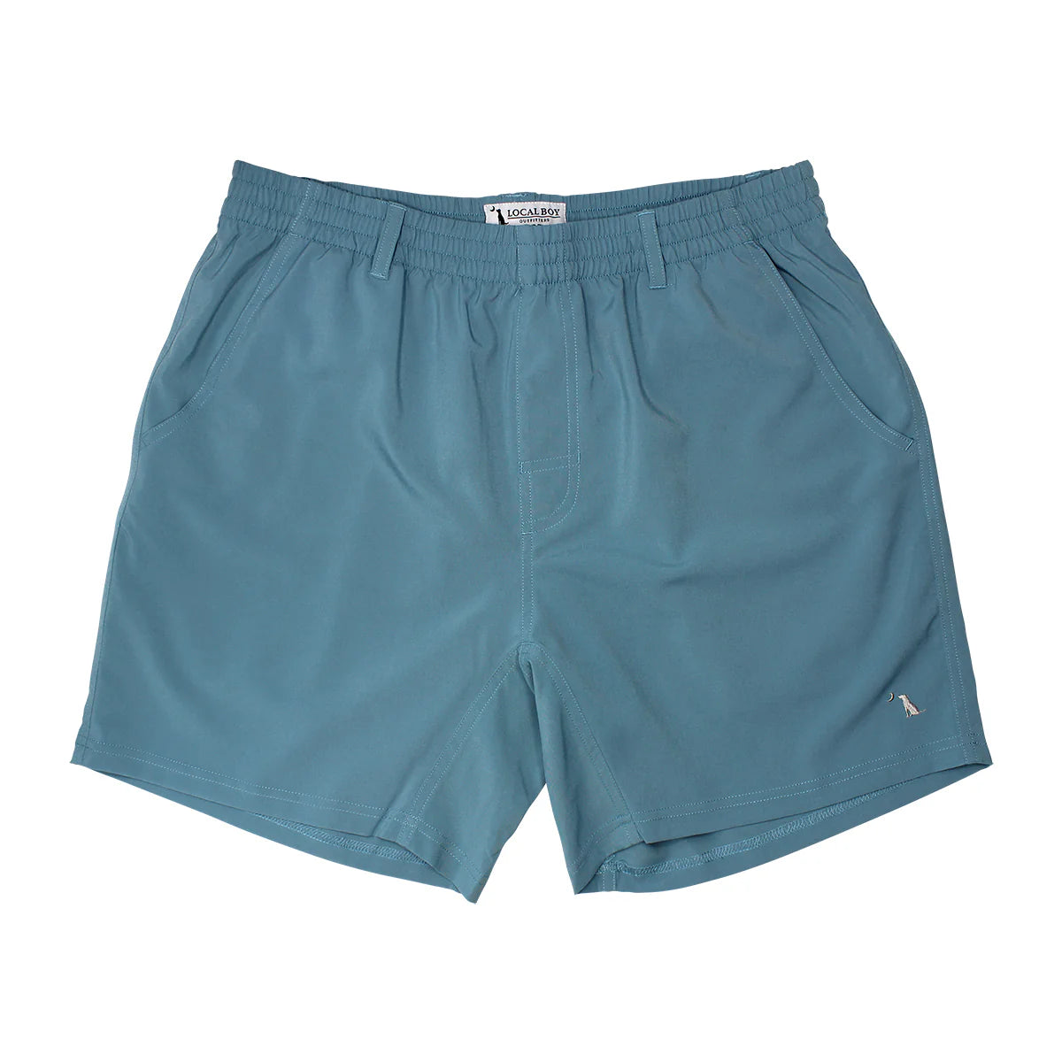 LOCAL BOY- YOUTH VOLLEY SHORTS- COOL GRAY main image 1
