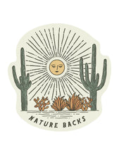 Load image into Gallery viewer, Nature Backs Saguaro Sticker