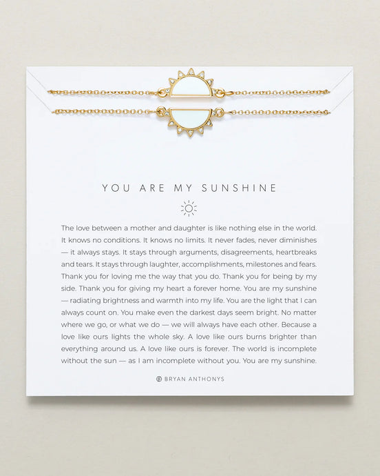 Bryan Anthonys You Are My Sunshine Necklace