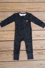 Load image into Gallery viewer, Burlebo Black Camo Baby Zip Up