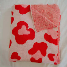 Load image into Gallery viewer, Katydid Pink Leopard Oversized Blanket