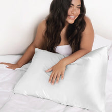 Load image into Gallery viewer, Kitsch Ivory Satin Pillowcase King
