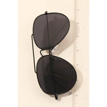 Load image into Gallery viewer, Reverse Lens Aviator Sunglasses Black/Gold