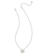 Load image into Gallery viewer, Kendra Scott Silver Mae Butterfly Pendant Necklace Ivory MOP