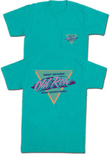 Load image into Gallery viewer, Old Row Retro Triangle Pocket Tee Seafoam