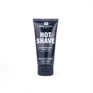 Duke Cannon Hot Shave Clear Warming Shave Gel Travel Size