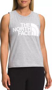 The North Face Women's Half Dome Tank Light Grey Heather