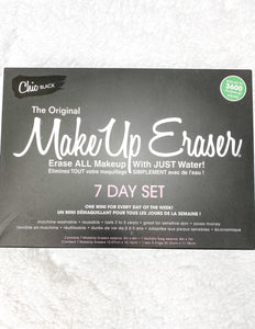 Make-Up Eraser 7 Day Set- Chic Black
