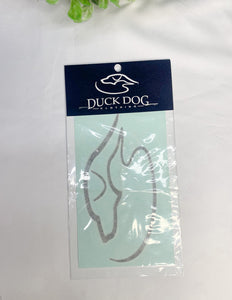 Duck Dog Car Decal Emblem