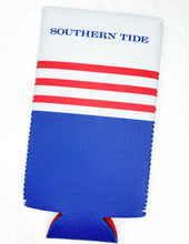 Load image into Gallery viewer, Southern Tide Americana Tall Boy Can Cooler
