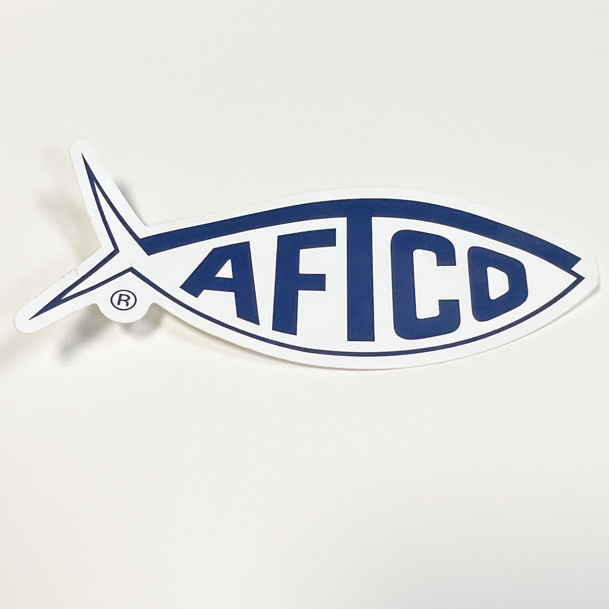 AFTCO FISHING TACKLE DECAL STICKER fly rods outdoors overland marine deep  sea