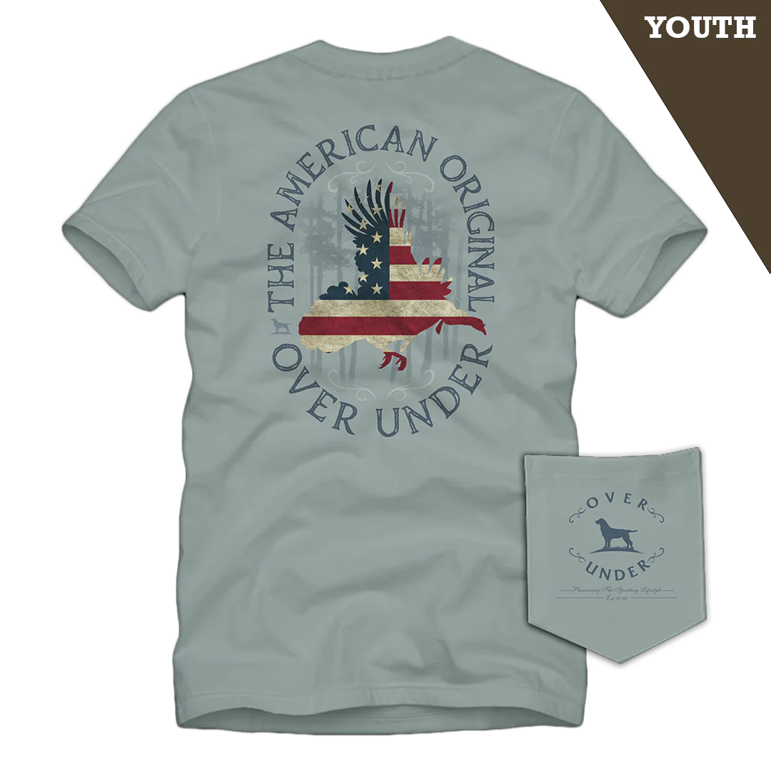 Over Under Youth Turkey Flag SS Tee