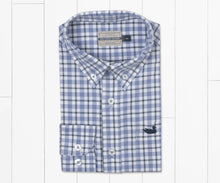 Load image into Gallery viewer, Southern Marsh Youth Oak Grove Washed Gingham Dress Shirt