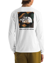 Load image into Gallery viewer, The North Face Men’s Box NSE LS Tee in White