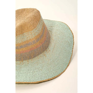 Spring Hue Sun Raffia Hat