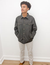 Load image into Gallery viewer, Local Boy Sportsman's Shacket in Dark Brown