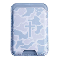 Versible Tap to Pray Magnetic Wallet in Aspen Camo