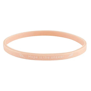 God is Faithful Silicone Bracelet Set