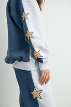 Load image into Gallery viewer, Don&#39;t Let Me Down Round Neck Sweatshirt With Star Detail